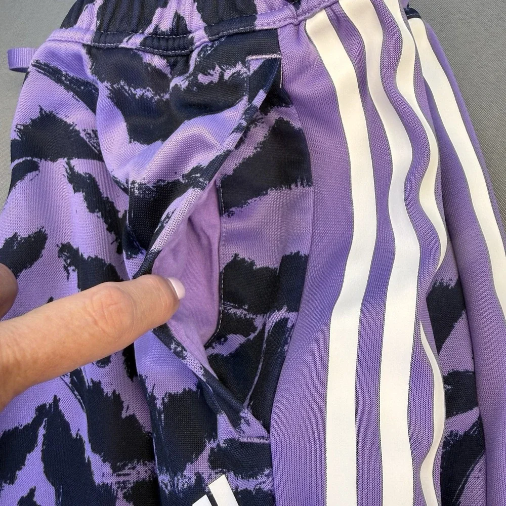 adidas Men's Sportswear Tiro Lifestyle Track Pants HS3299 Size M Purple Black